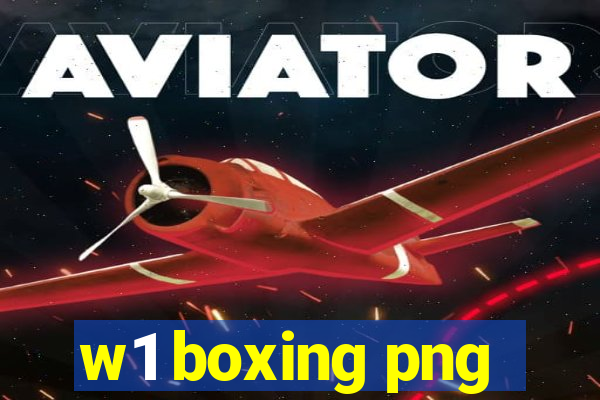 w1 boxing png